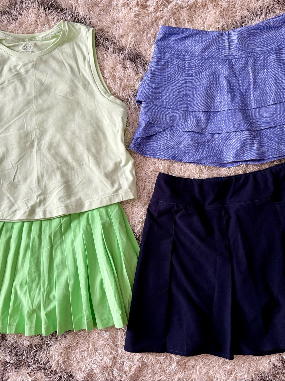 Athleta Girls skorts & top 🩵